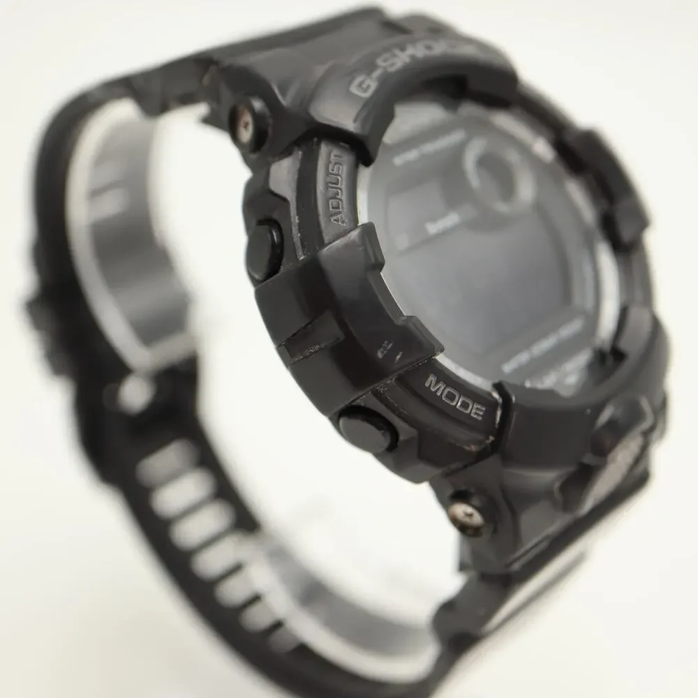 Casio G Shock GBD-800 Black Step Tracker 50mm Watch Bluetooth w New Battery